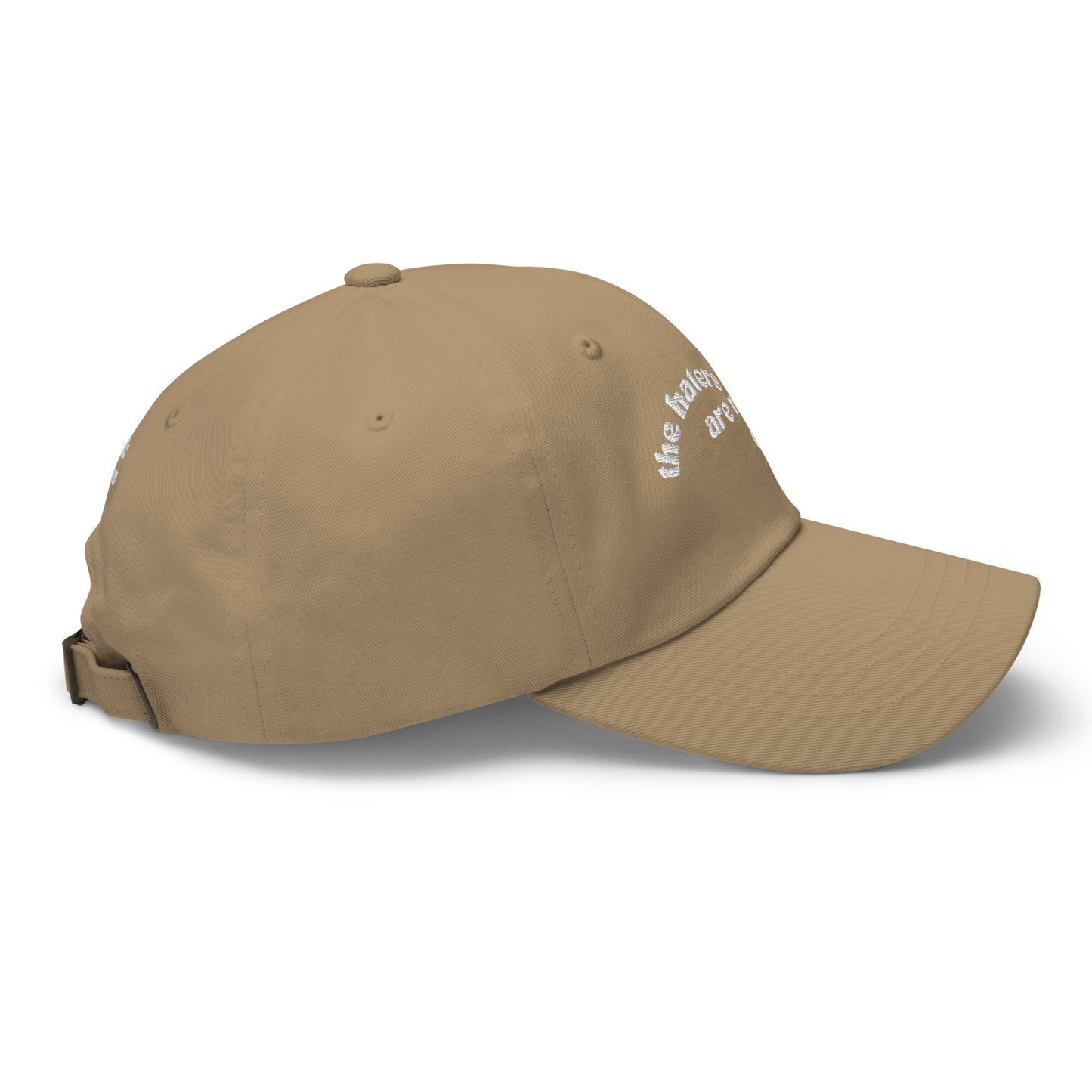 The Haters are not Creators Dad Cap