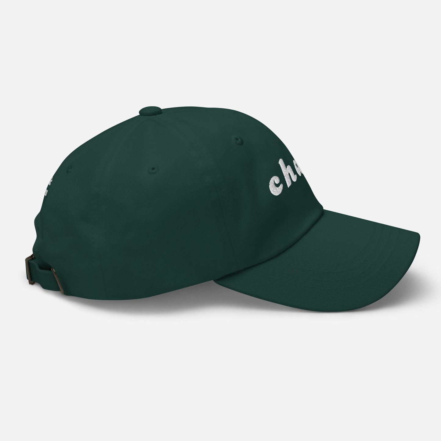 Chaos Dad Cap in Hunter Green