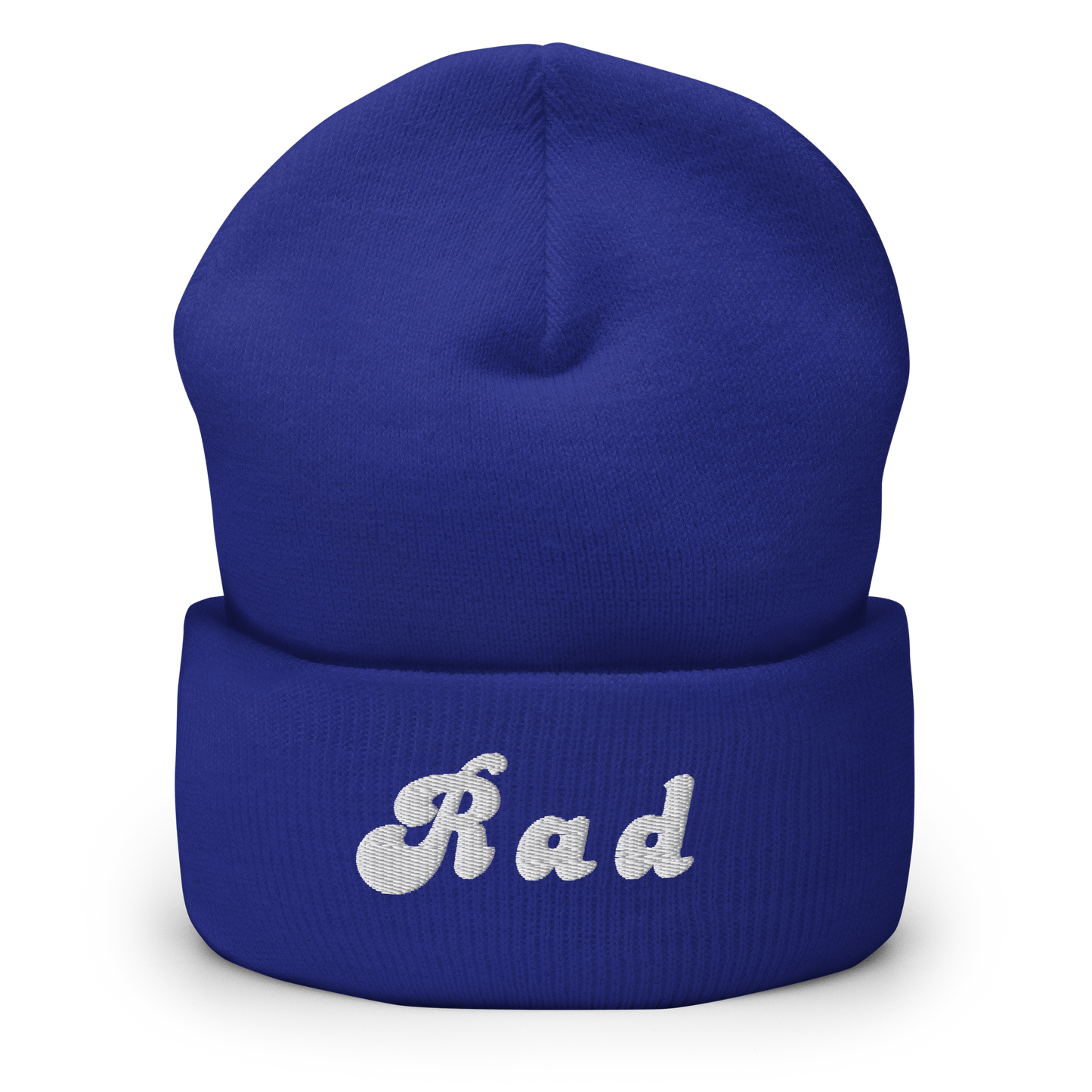 Rad Cuffed Beanie in Blueberry