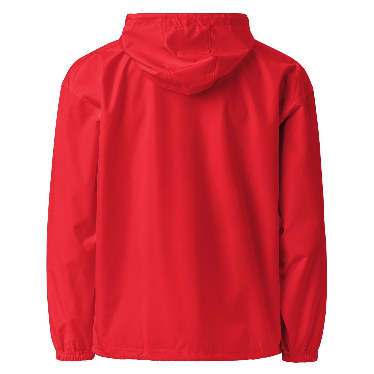 Outlaw Embroidered Champion Packable Jacket in Cherry