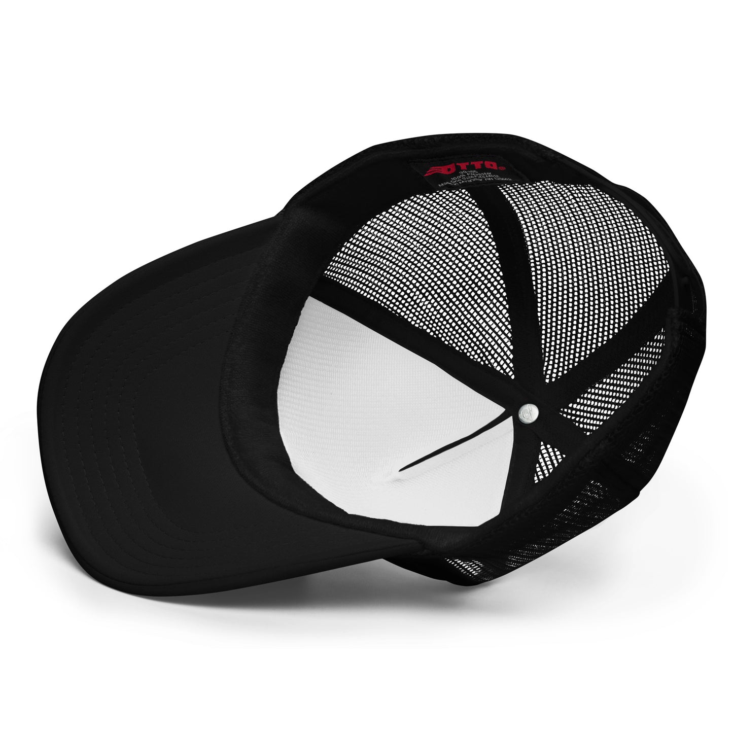 Yosemite Foam Trucker Hat in Jet Black