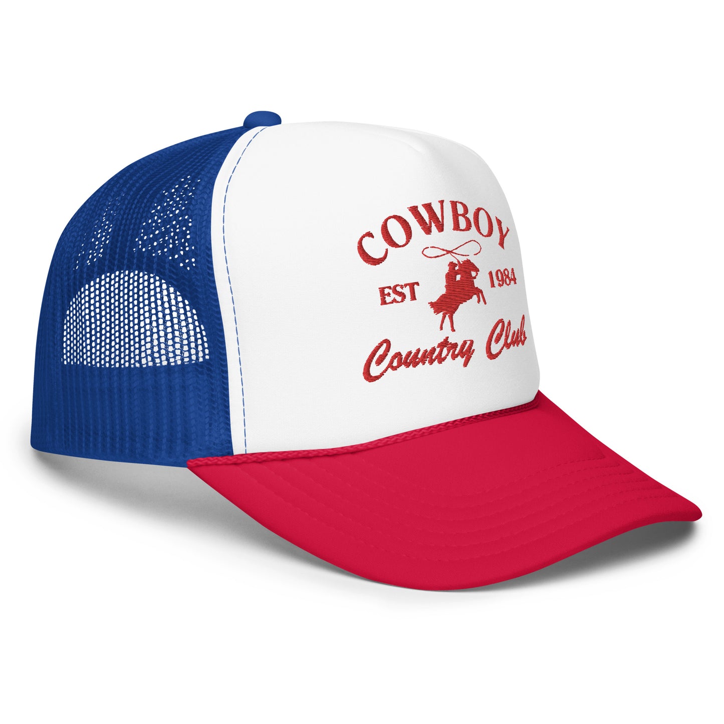 Cowboy Club Foam Trucker Hat