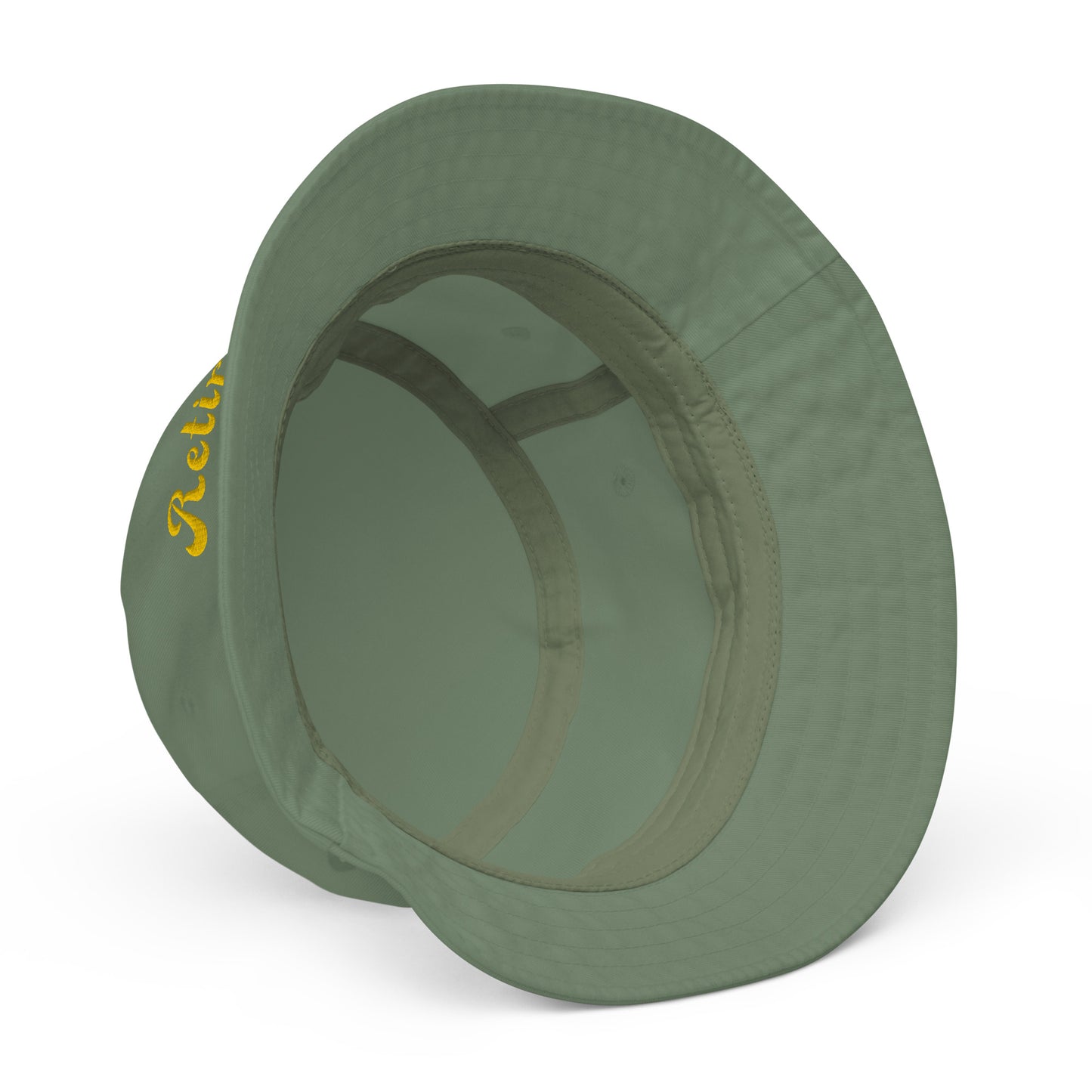 Retired Bucket Hat in Olive Green