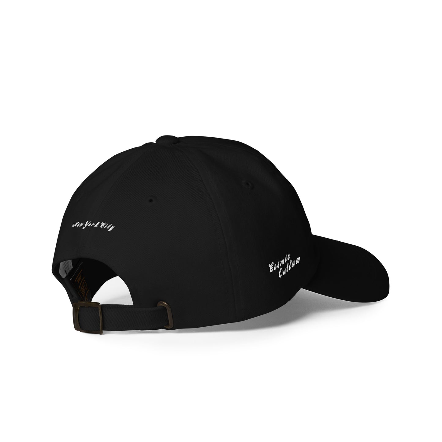 New York City Dad Hat in Jet Black