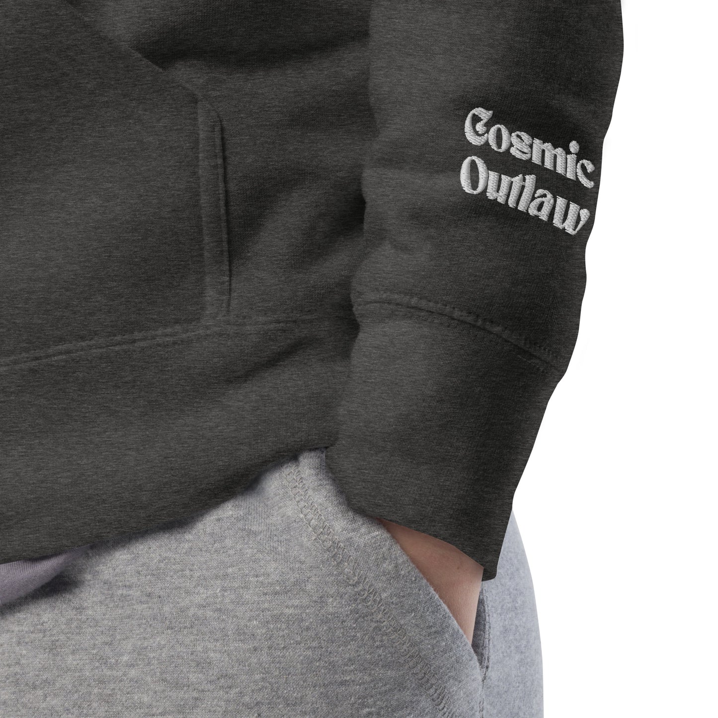 Nicotine Hoodie in Grey